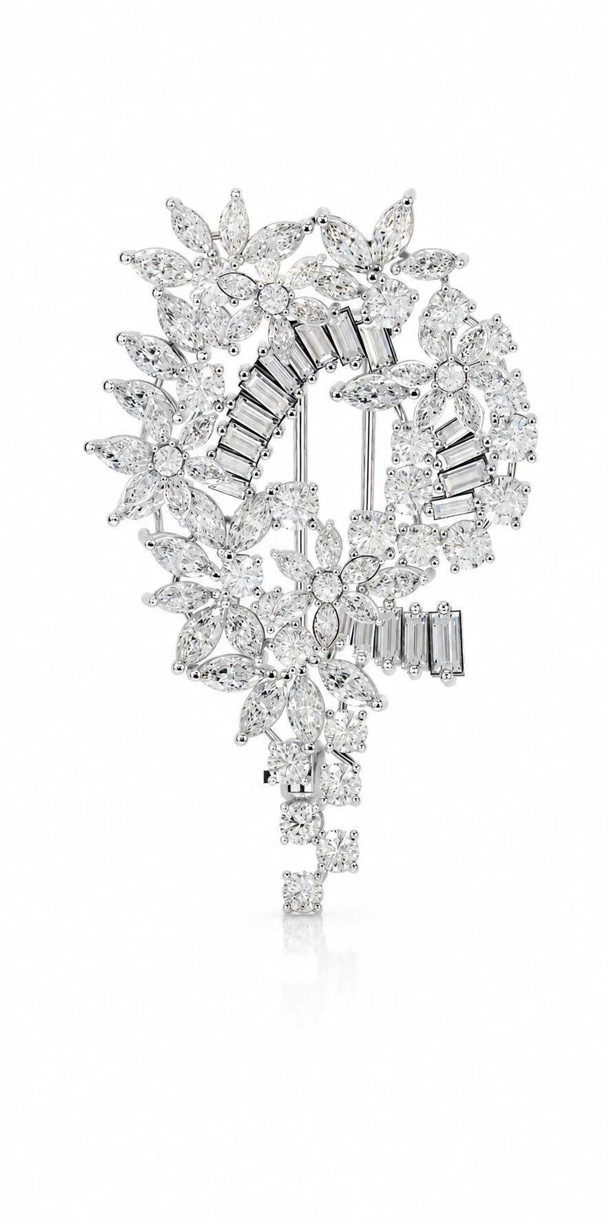 Jolanta Collection 10 — side view of the brooch